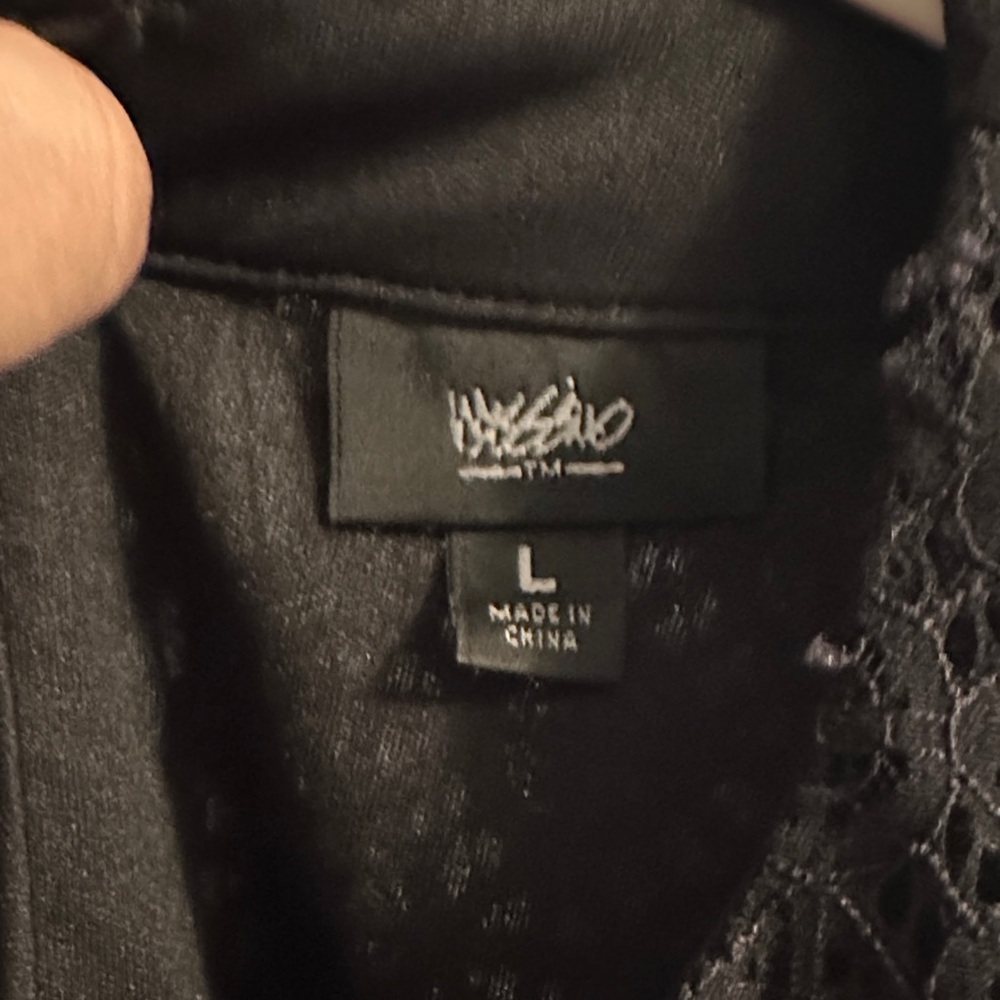 Massimo Black Lace Women's Blazer